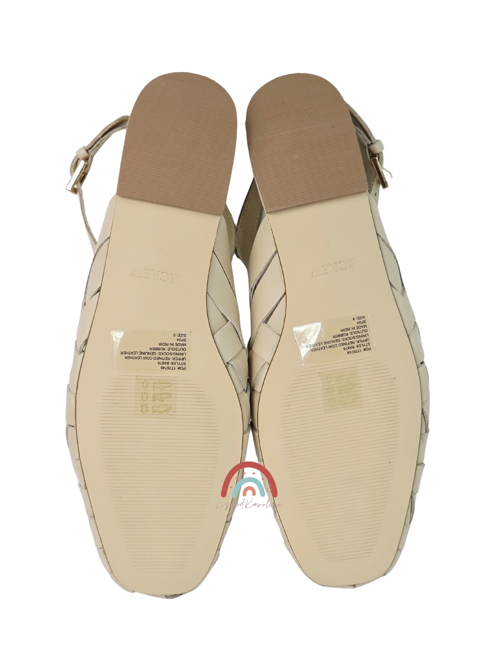 New! J. Crew Woven Leather Slingback Mule Flats - Picture 10 of 14